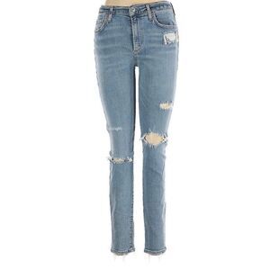 AGOLDE Los Angeles Premium Ripped‎ Knee High Rise Jeans Size 29